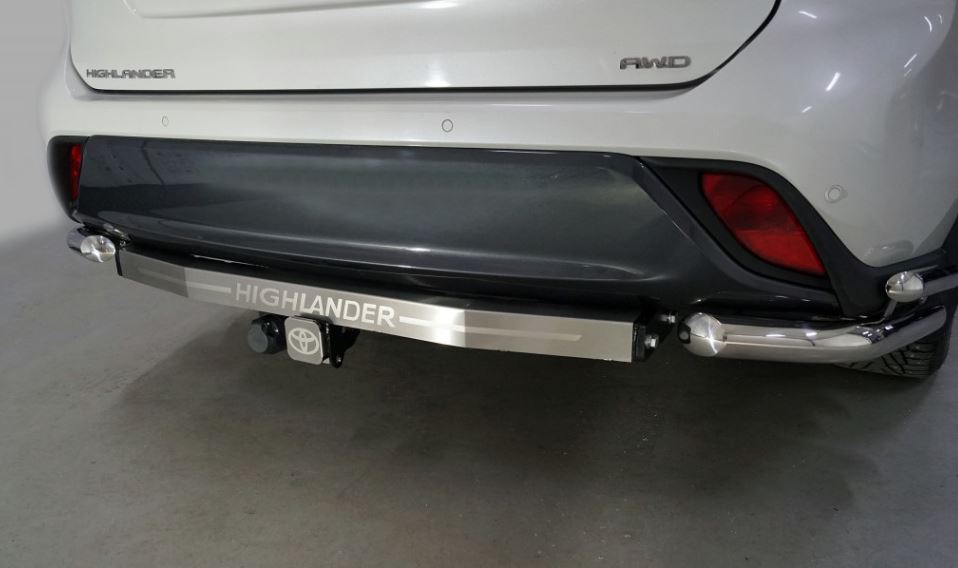 Фаркоп с типом шара E нерж. для Toyota Highlander IV (U70)