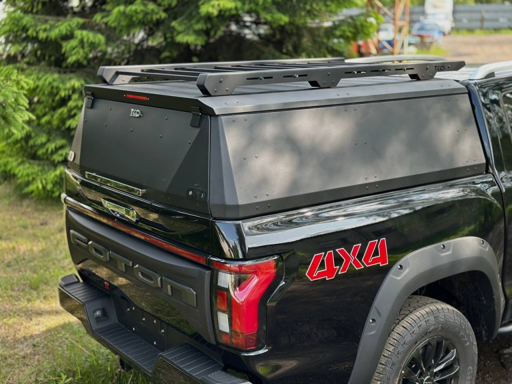 Кунг алюминий черный Premium 2мм для Foton Tunland V7 I