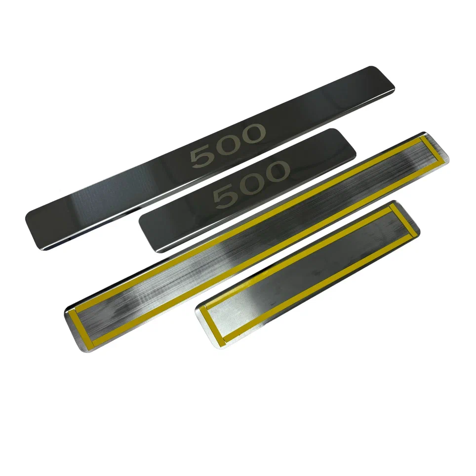 Накладки на пороги из нержавеющей стали 4шт. для TANK 500