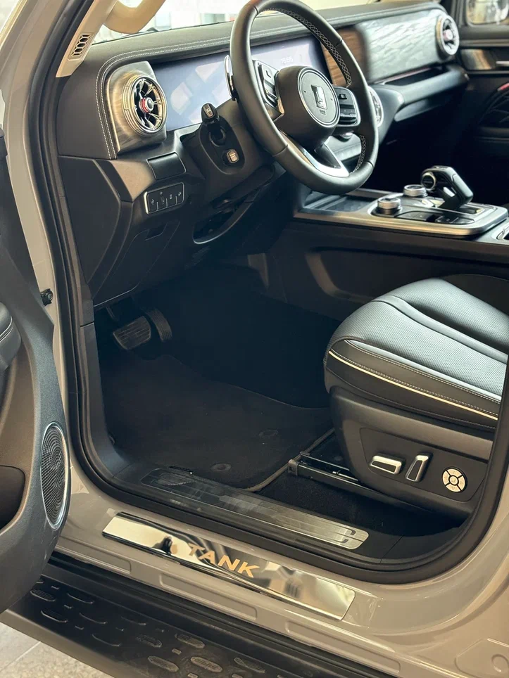 Накладки на пороги из нержавеющей стали 4шт. для TANK 300