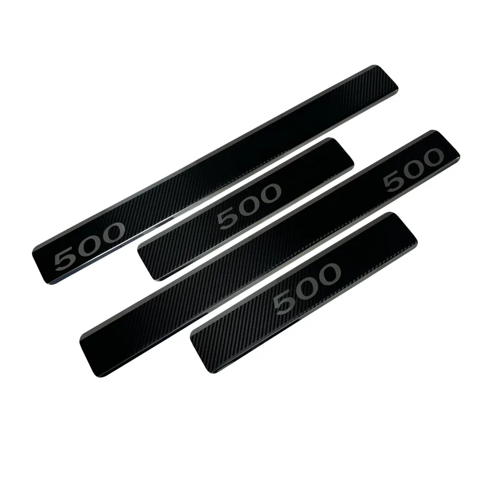 Накладки на пороги нержавеющая сталь под карбон 4шт. для TANK 500