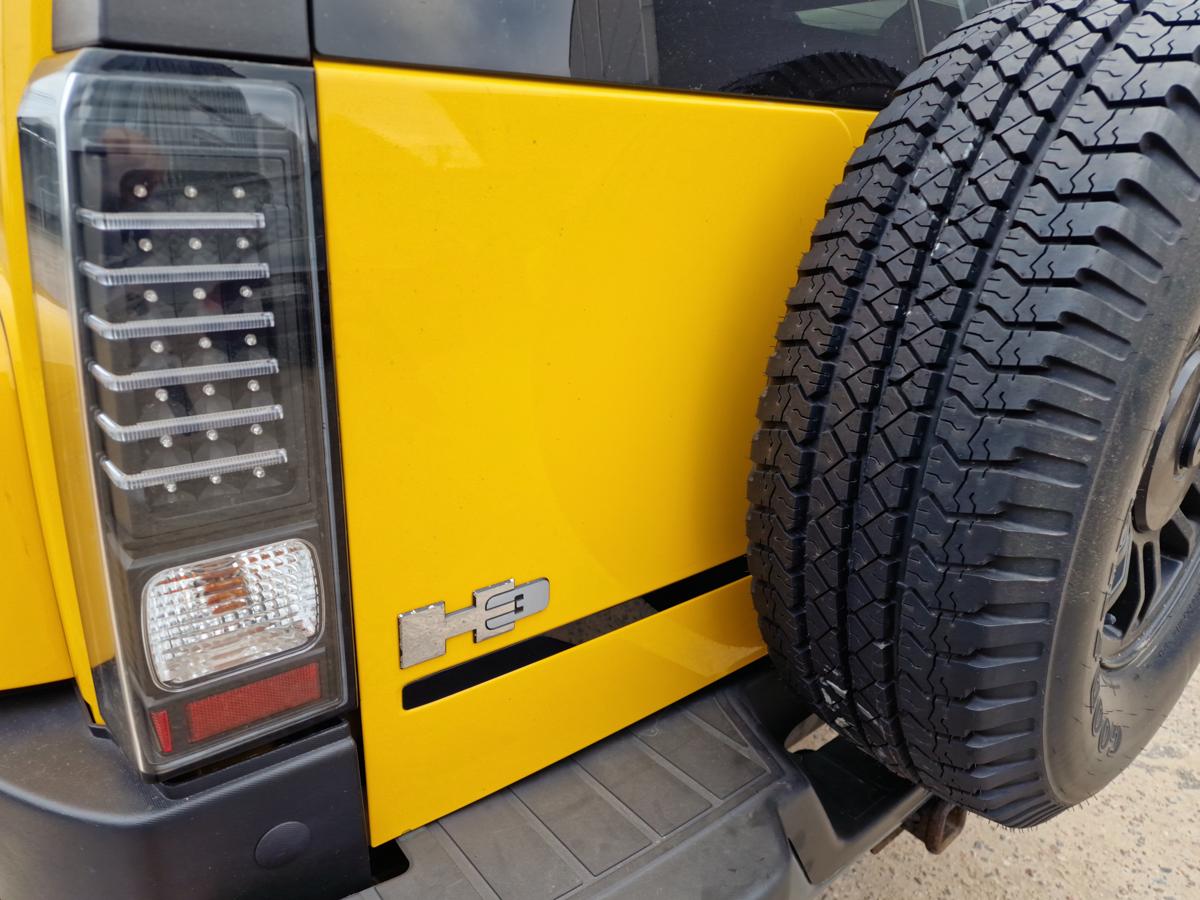 Накладки на багажник для Hummer H3