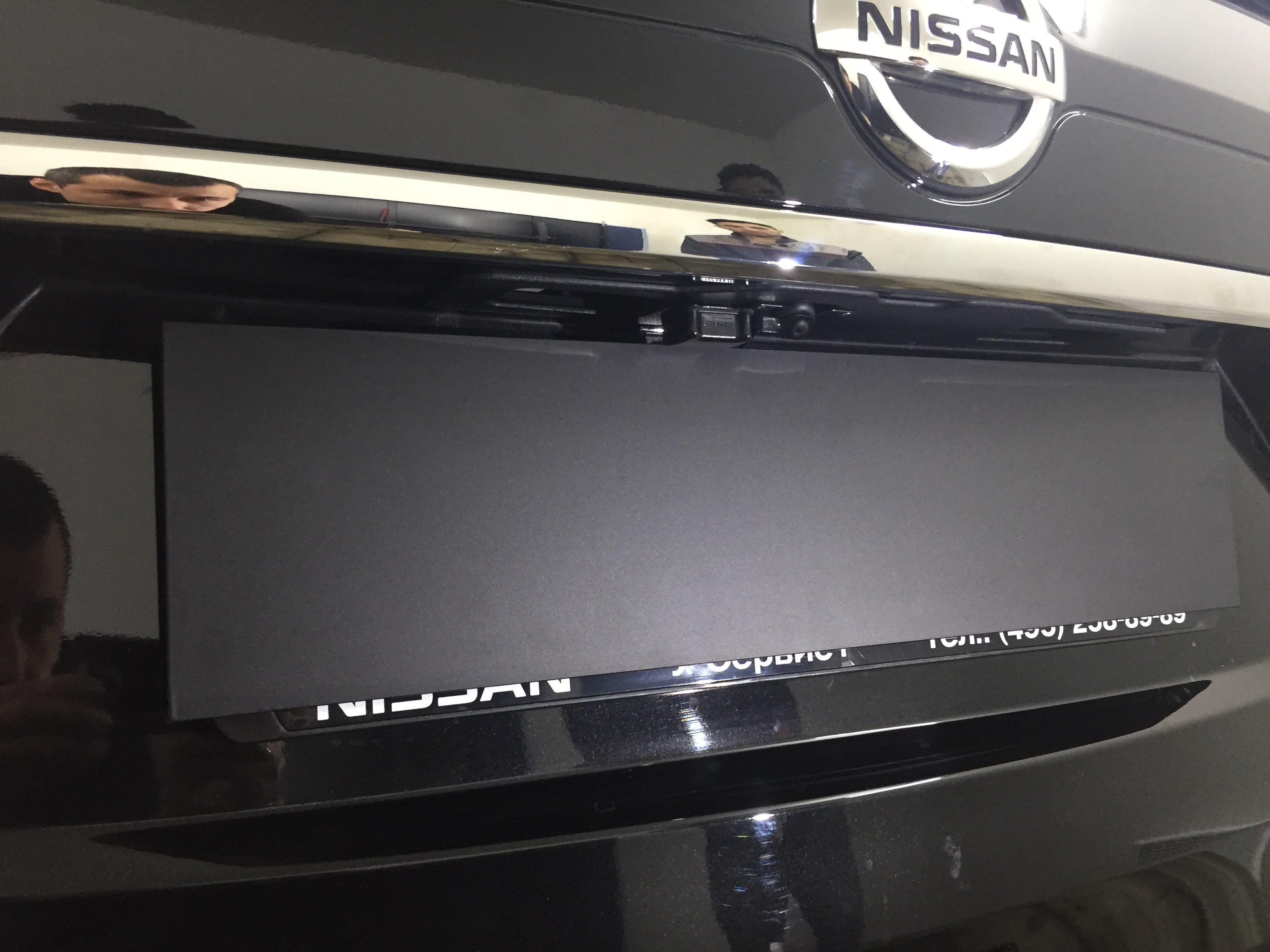 Защита камеры заднего вида для Nissan X-Trail III Рестайлинг