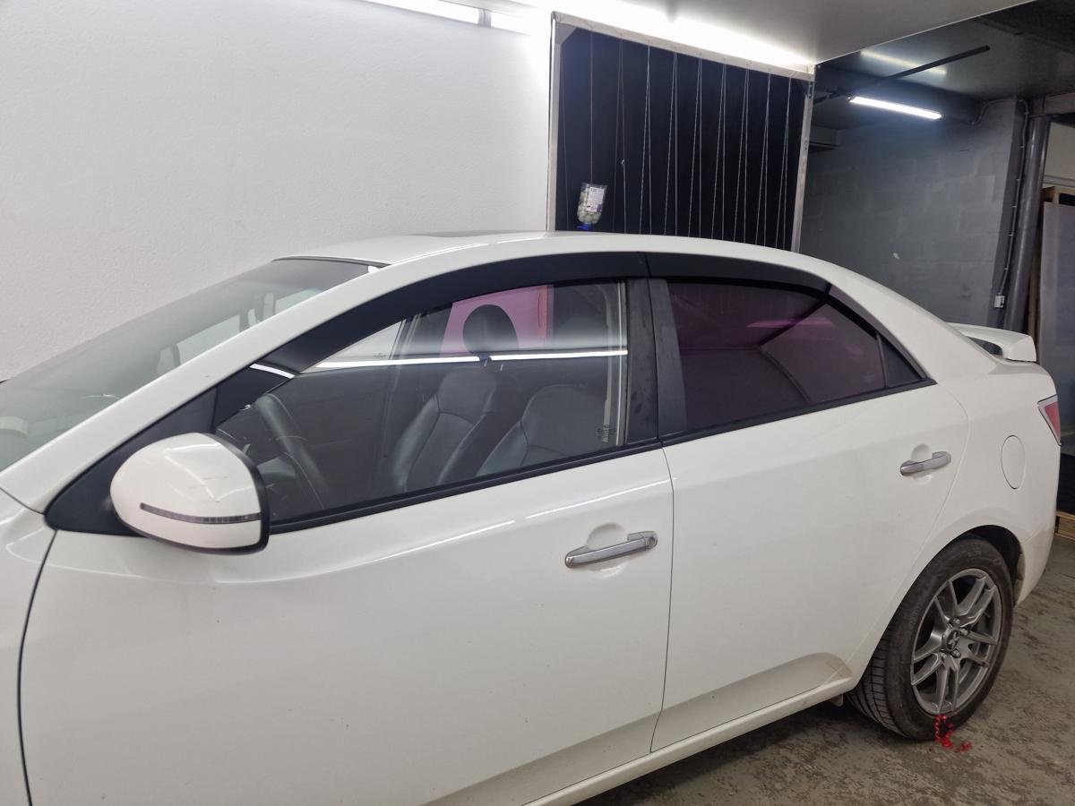 Дефлекторы окон 2D 4 шт. для Kia Forte I