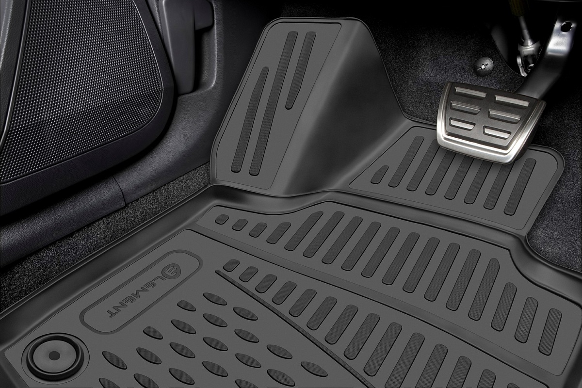Коврики 3D в салон полиуретан 4шт для Geely Coolray I