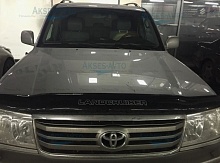 Дефлектор капота темный для Toyota Land Cruiser 100 Series Рестайлинг 1