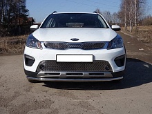Решетка радиатора верх лист для Kia Rio X (X-Line) I