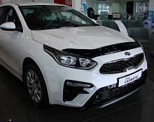 Дефлектор капота темный для Kia Cerato IV