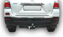 Фаркоп Leader с типом шара F для Toyota Highlander II (U40) Рестайлинг