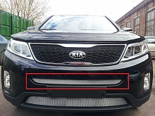 Защитная сетка радиатора центр для Kia Sorento II Рестайлинг