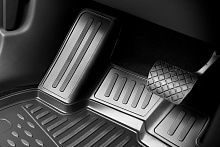 Коврики 3D в салон полиуретан 4шт для Volkswagen Polo VI
