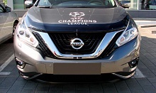 Дефлектор капота темный для Nissan Murano III (Z52)