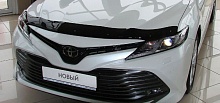 Дефлектор капота темный для Toyota Camry VIII (XV70) Рестайлинг