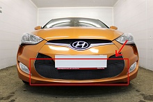 Защитная сетка радиатора низ для Hyundai Veloster I