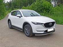 Защита передняя нижняя 42,4 мм для Mazda CX-5 II Рестайлинг