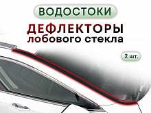 Дефлектор (водосток) лобового стекла для Volkswagen Polo VI