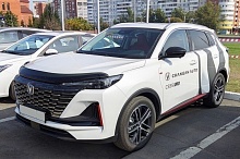 Дефлектор капота темный для Changan UNI-S